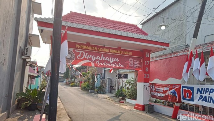 TKP penjambretan warga Bumiayu Malang