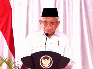 Wapres Maruf Amin Ucapkan Selamat Natal dan Tahun Baru, Ini Pesannya