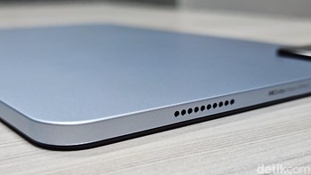 Xiaomi Pad 6 memiliki empat speaker. Foto: Adi Fida Rahman/detikINET