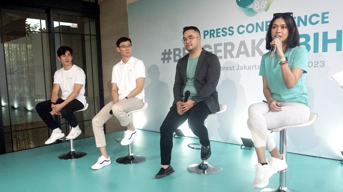 Pristine 8.6+ mengajak ribuan orang ikutan yoga gratis dalam aksi Bergerak Lebih Baik