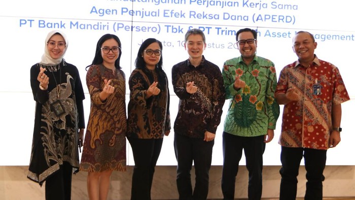 Bank Mandiri Pasarkan Reksa Dana Trimegah Asset Management Bank Mandiri bersinergi dengan Trimegah Asset Management. Bank Mandiri akan memasarkan reksa dana dari Trimegah Asset Management.
