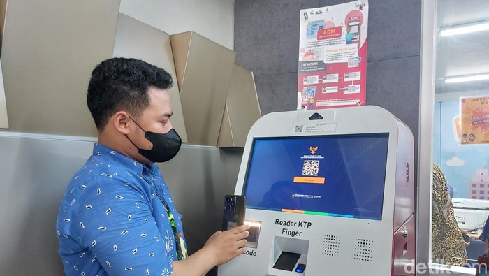 Cetak KK-KIA Bisa di Stasiun MRT Blok A, Begini Pakainya