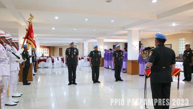 Danpaspampres Pimpin Sertijab Asintel