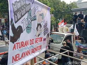 Tolak Migrasi Izin Kapal, Nelayan Indramayu Menggelar Aksi Demo