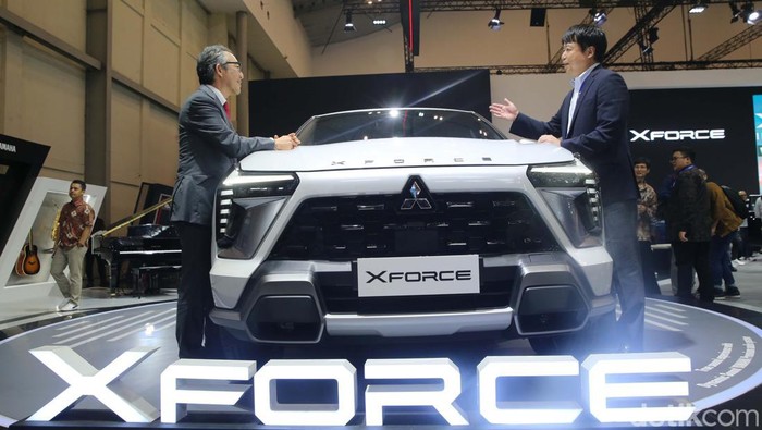 Foto-foto Anyar Mitsubishi XForce di GIIAS 2023