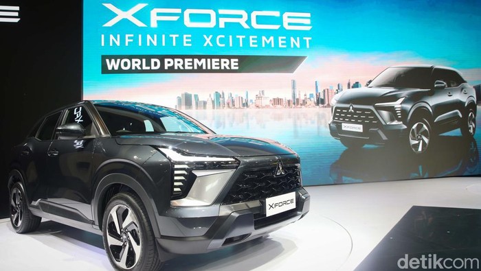Foto-foto Anyar Mitsubishi XForce di GIIAS 2023