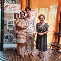 Tampak dari foto terbaru, Frederik Kiran aktif menjalankan berbagai kegiatan sosial di Bali. Foto: Instagram @kartikasoekarnofoundation