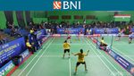 Foto: Sengit Sekali! Skor 21-19, 21-19 di Ganda Taruna Putri