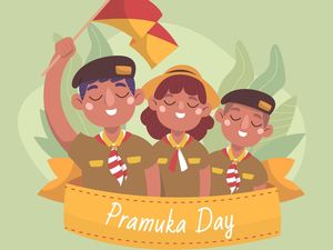 25 Twibbon Hari Pramuka ke-62 2023 yang Lucu, Keren dan Gratis