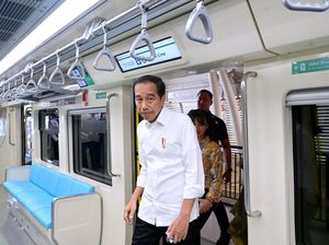 Jokowi Andalkan LRT-Kereta Cepat untuk Perbaiki Kualitas Udara Jabodetabek
