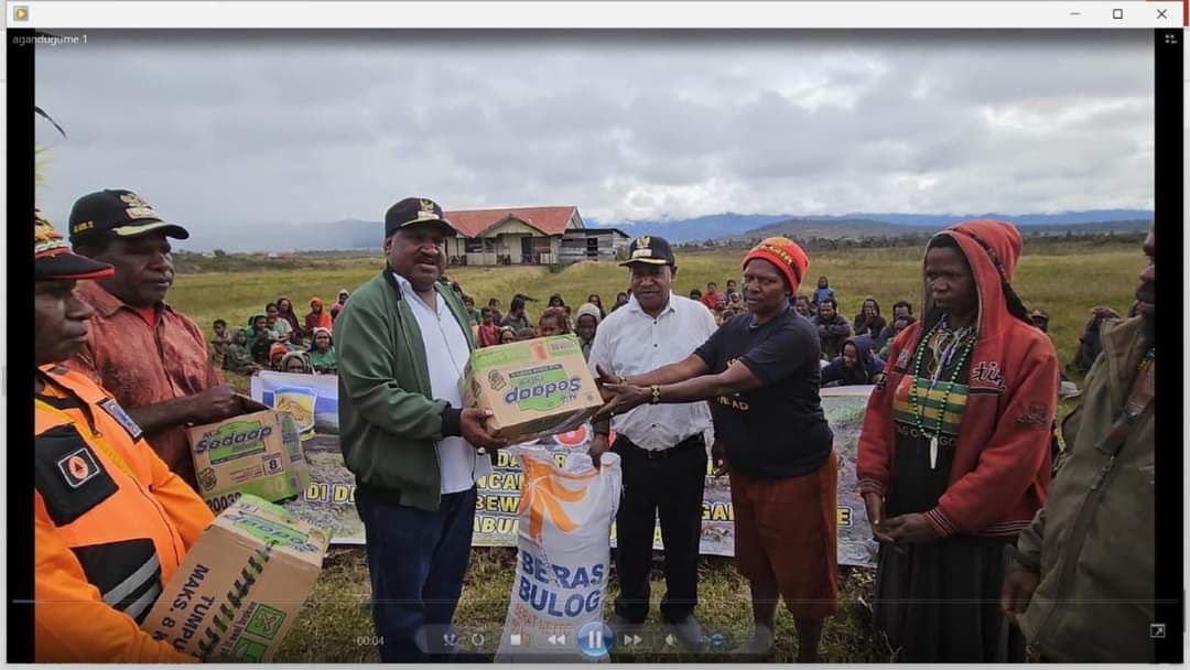 Kapolri kirim bantuan untuk warga Kabupaten Puncak Papua Tengah yang terdampak bencana