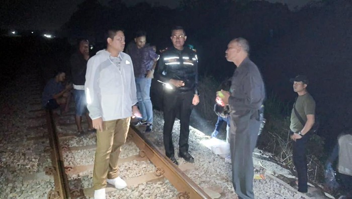 Lokasi perempuan tewas tertabrak kereta api di Blitar