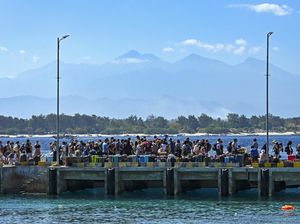 Mau ke 3 Gili di Lombok? Begini Ramainya Saat Puncak Liburan