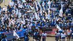 Potret Buruh Kuasai Jalan Thamrin