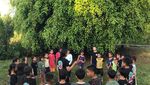 Potret Sekolah Adat Arus Kualan, Belajar di Tengah Alam Kalimantan