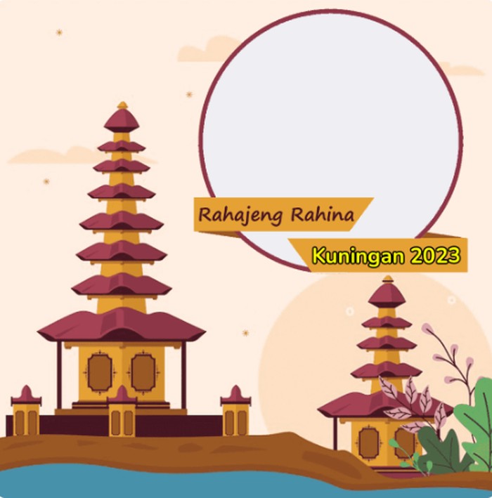 Twibbon Hari Raya Kuningan 12 Agustus 2023