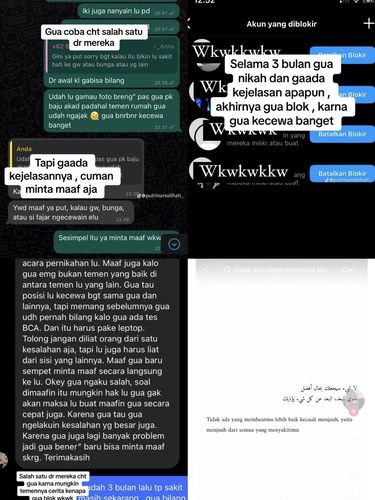 Viral curhatan pengantin wanita yang merasa kecewa karena bridesmaidnya tidak menemani di acara pernikahannya.