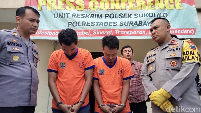 2 Bandit sadis di Surabaya dibekuk Polsek Sukolilo