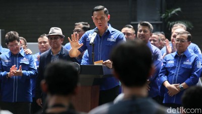 AHY Senang PK Moeldoko Ditolak MA di Hari Ultahnya