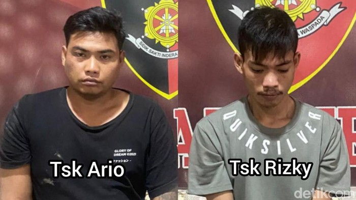 Ario dan Rzky, kakak-adik 2 dari 7 sindikat curanmor modus beraksi sesuai pesanan jadi tersangka.