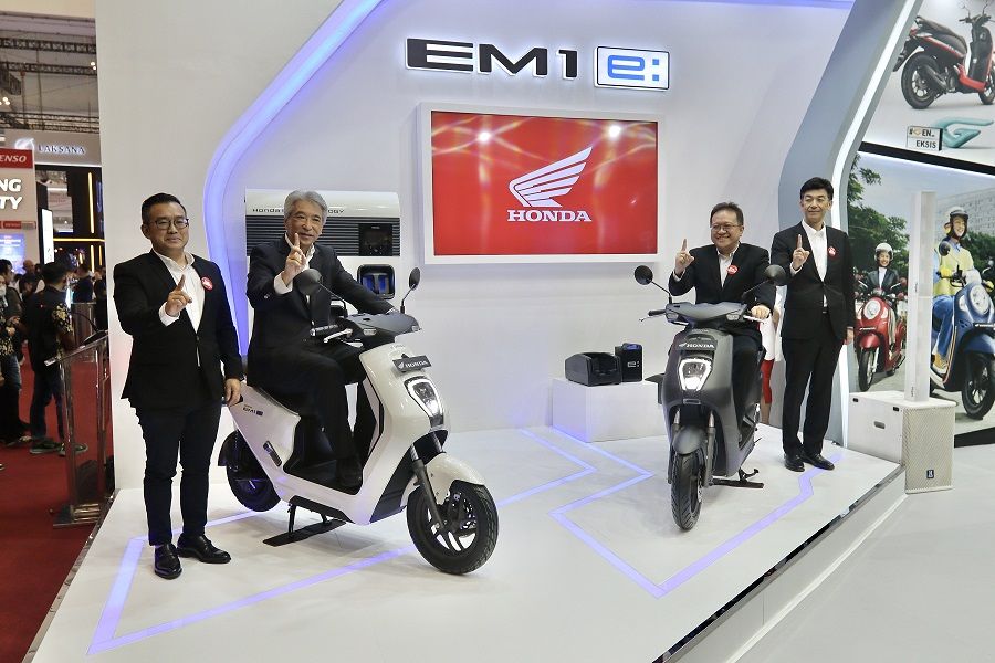 Honda Rilis Motor Listrik Pertama di RI. (AHM)