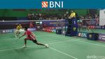 Potret Ayus Vs Falen Berebut Tiket Final BNI Sirnas Banten