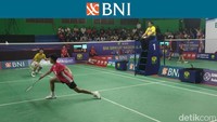 Ayus adalah unggulan pertama, tapi Falen juga tak menyerah begitu saja. Foto: Yanu Arifin/detikcom