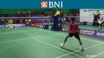 Potret Ayus Vs Falen Berebut Tiket Final BNI Sirnas Banten