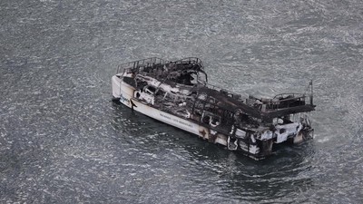 Kebakaran Hutan di Hawaii, Boat Ini Ikut Hangus