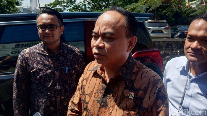 Ketua Umum Pro Jokowi (Projo), Budi Arie Setiadi, di Solo Technopark, Jumat (11/8/2023).