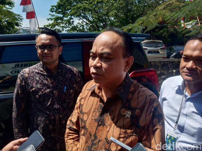 Ketua Umum Pro Jokowi (Projo), Budi Arie Setiadi, di Solo Technopark, Jumat (11/8/2023).