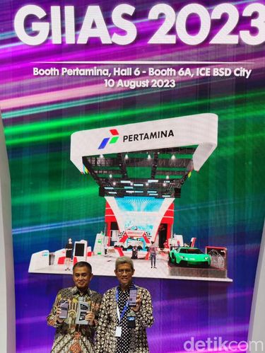 Pertamina Booth di GIIAS 2023