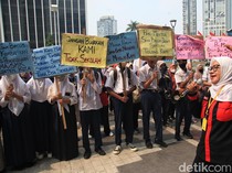Protes Sistem PPDB dan Zonasi, Siswa dan Wali Murid Demo Kemendikbud