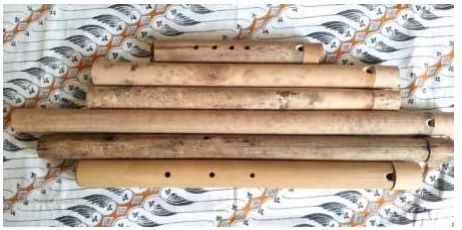 Alat musik tradisional Lampung, serdam.