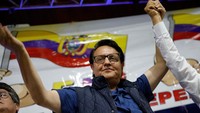 Villavicencio merupakan salah satu dari delapan capres yang maju dalam pemilu 20 Agustus mendatang. Dia berada di posisi kedua dalam jajak pendapat terbaru Cedatos dengan 13 persen suara, di bawah Luisa Gonzalez -- sekutu dekat Correa -- yang meraup 26,6 persen suara dukungan.  