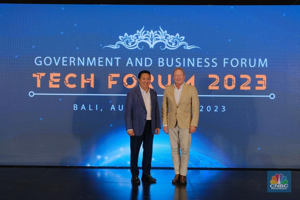 Suasana forum Bali Process di Bali (9-11 Agustus 2023). (CNBC Indonesia/Wahyu Daniel)
