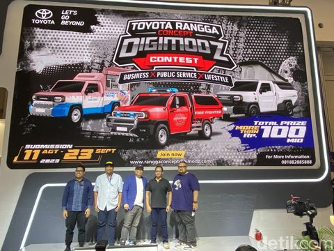 Toyota gelar kontes modifikasi digital Rangga Concept