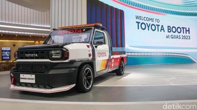 Mobil Pikap Lain Wajib Waspada! Toyota Rangga Concept Tampil Gagah di GIIAS 2023