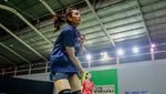 Foto: Yolla Yuliana Biasa Main Voli, Mau Tanding Bulutangkis Siang Nanti