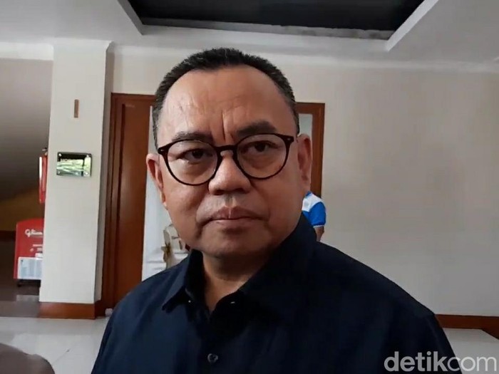 Anggota Tim 8 Anies Baswedan, Sudirman Said, di Kabupaten Brebes, Sabtu (12/8/2023).