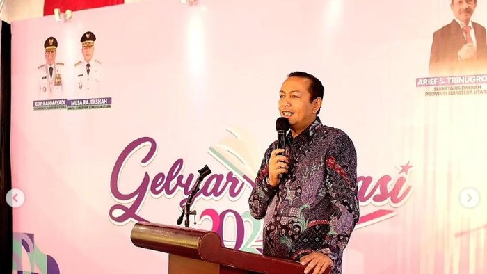 Ketua Fraksi PAN DPRD Sumut Hendra Cipta (Foto: Instagram  @hendra_cipta.se)