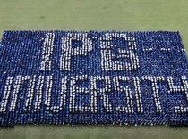 Maba IPB University Pecahkan Rekor Formasi 3D Tingkat Dunia