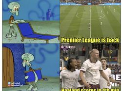 Liga Inggris Baru Dimulai, Erling Haaland Sudah Galak Aja