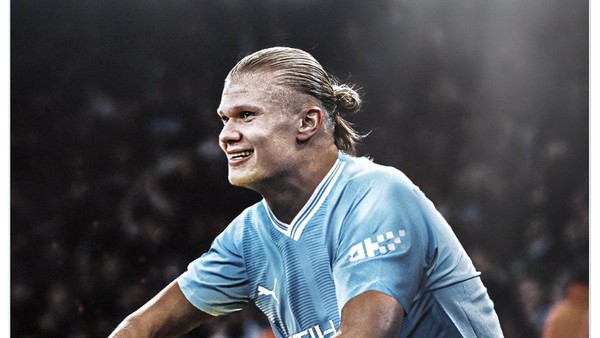 Liga Inggris Baru Dimulai, Erling Haaland Sudah Galak Aja