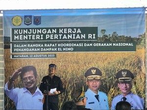 El Nino Ancam Produksi Pangan, Mentan Pimpin Rakor di NTB