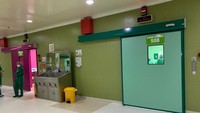 Ruang operasi pemisahan bayi kembar siam asal Pasuruan di RS Saiful Anwar Malang (Foto: Dok. RS Saiful Anwar)
