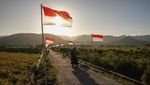 78 Bendera Merah Putih Berkibar di Dusun Pejaten Kulonprogo