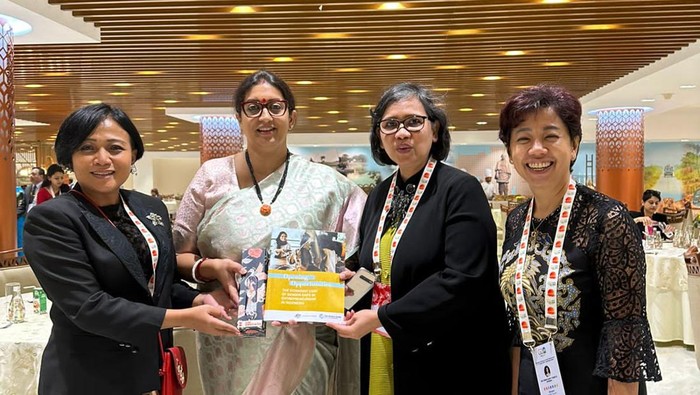 KTT G20 EMPOWER pada 1-2 Agustus 2023 telah sukses dilaksanakan, menandai dengan peluncuran Deklarasi Gandhinagar EMPOWER 30 by 30.