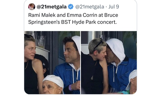 Rami Malek, Emma Corrin