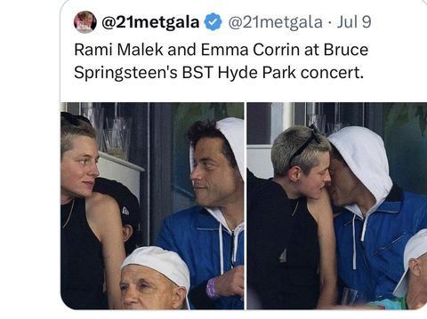 Rami Malek Rami Malek, Emma Corrin